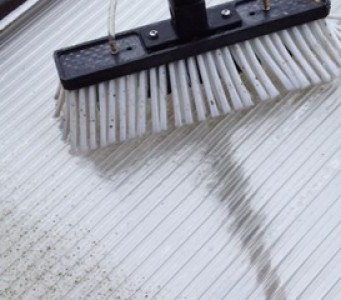 Conservatory roof cleaning